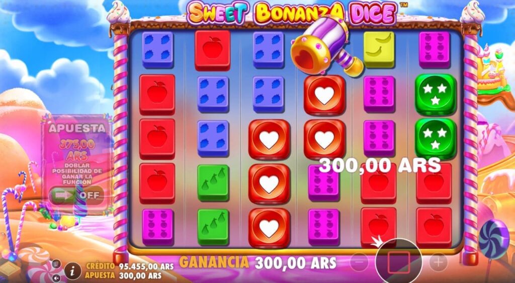 Sweet Bonanza Dice juego