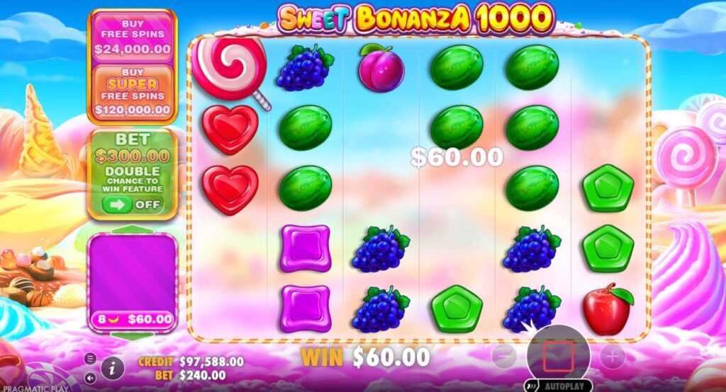 Sweet Bonanza 1000 juego